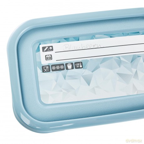 Mia Magic Ice Zestaw 3 Pojemników 3x1l z Etykietą Wielokrotnego Zapisu (30691)