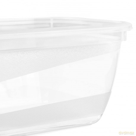 Mia Magic Ice Zestaw 5 Pojemników 5x0,5l z Etykietą Wielokrotnego Zapisu (30689)