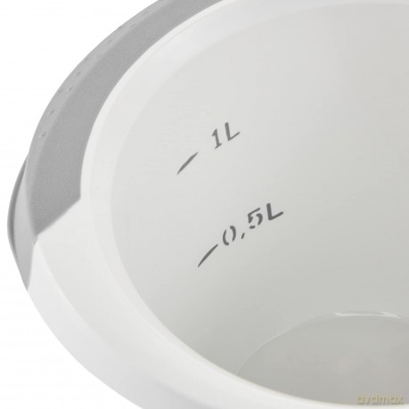 Miska Do Miksowania z Funkcją Antypoślizgową 1,5l Nordic Grey (10174)