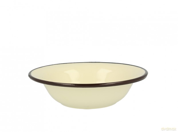 Miska Emaliowana 7,45l Śr.36cm Wys.11,3cm Krem