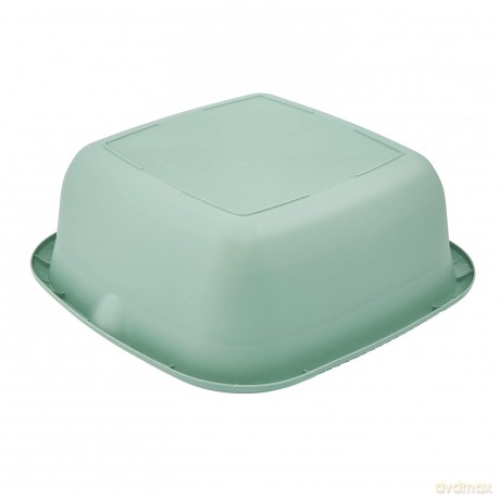 Miska Kwadratowa 34x34cm 8l z Wylewką Nordic Green (10556)