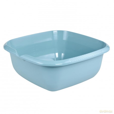 Miska Kwadratowa 38x38cm 13l z Wylewką Nordic Blue (10557)