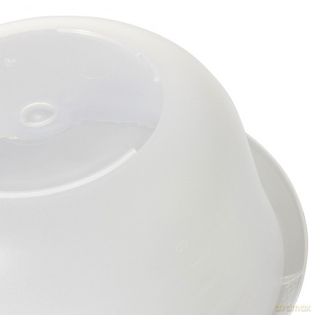 Miska Okrągła 20cm 1,5l z Wylewką Transparent (10551)