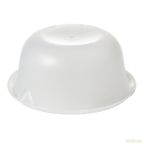Miska Okrągła 20cm 1,5l z Wylewką Transparent (10551)