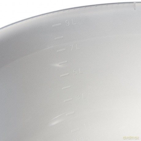Miska Okrągła 36cm 9l z Wylewką Transparent (10555)