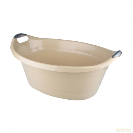 Miska Owalna 25l Beżowa (4531)