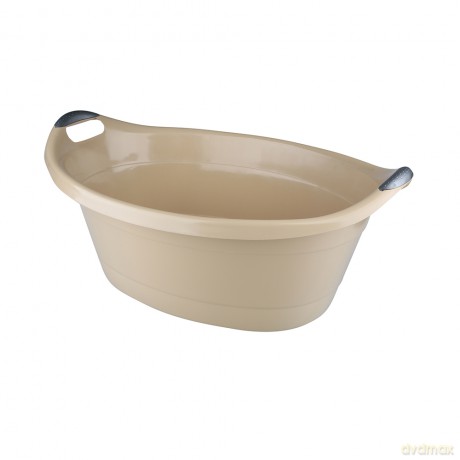 Miska Owalna 25l Beżowa (4531)