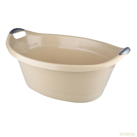 Miska Owalna 40l Beżowa (4532)