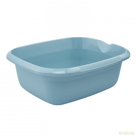Miska Prostokątna 38x32cm 9l z Wylewką Nordic Blue (10558)