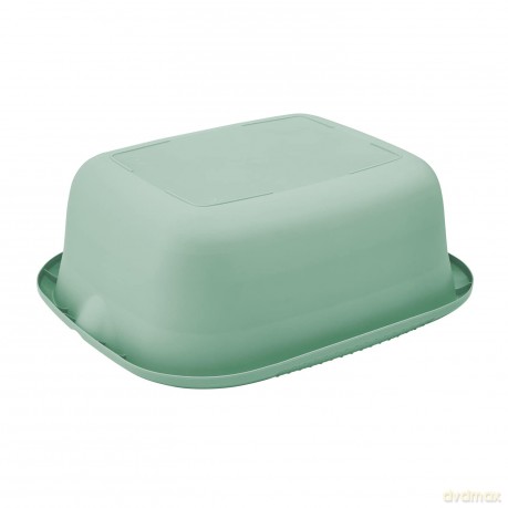 Miska Prostokątna 38x32cm 9l z Wylewką Nordic Green (10558)
