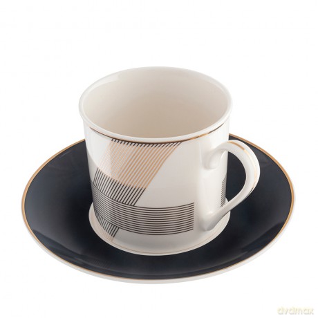 Modern Art Filiżanka Nbc 200 Ml Ze Spodkiem 15,5 cm w Opasce
