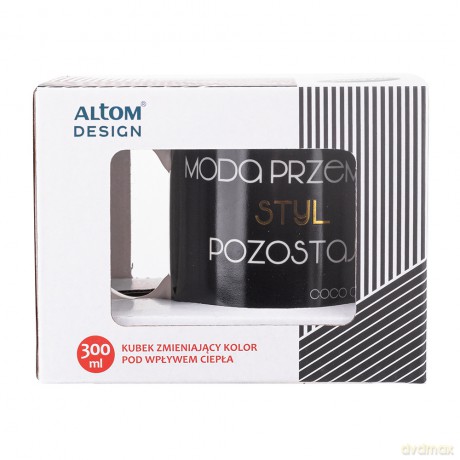 Modern Woman Kubek Prosty Nbc Z Dekoracją Zmieniającą Kolor 300 Ml Dek. D