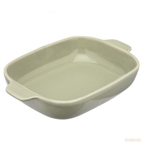 Naczynie Ceramiczne Do Zapiekania 25,5x17x4,5 cm 900 Ml Jasna Zieleń