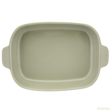 Naczynie Ceramiczne Do Zapiekania 33,5x22x5 cm 1900 Ml Jasna Zieleń