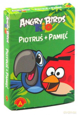 Karty Piotruś - Angry Birds Rio