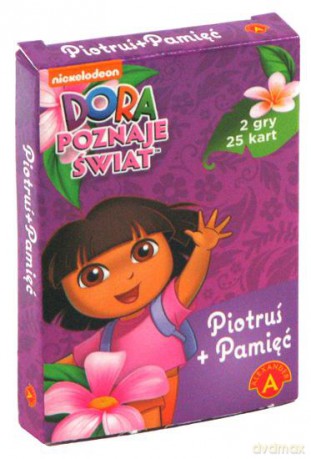 Karty Piotruś - Dora poznaje świat
