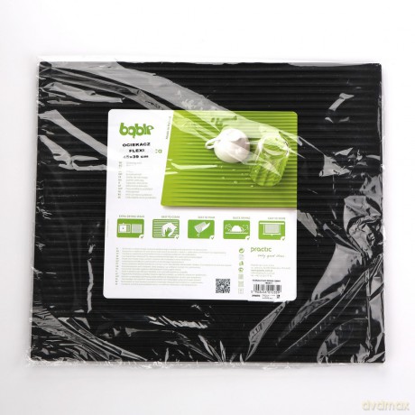 Ociekacz Flexi 45x39cm Cosmos Czarny