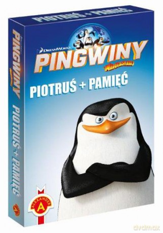 Karty Piotruś - Pingwiny z Madagaskaru