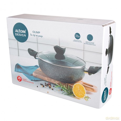 Olimp Rondel 26cm z Pokrywką 3,4l.