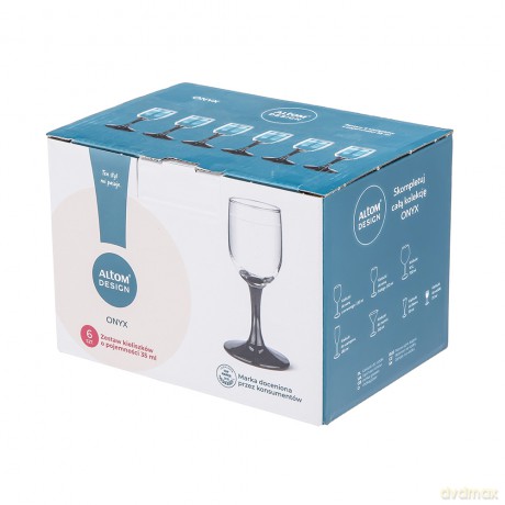 Onyx Kpl. 6 Kieliszków Wódka 35ml