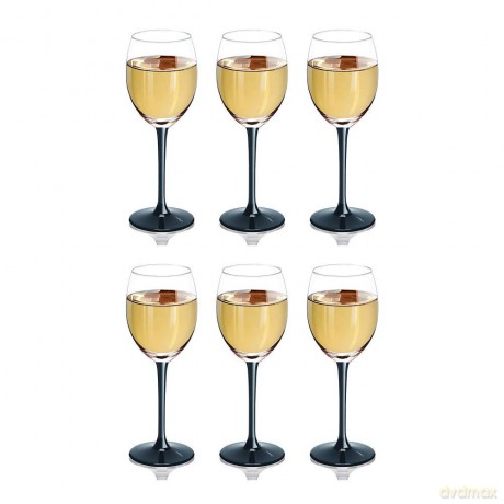 Onyx Kpl.6 Kieliszków Wino Białe 250 Ml