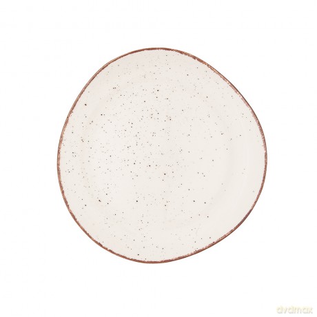 Organic Sand Talerz Deserowy 19,5 cm Porcelana Nbc