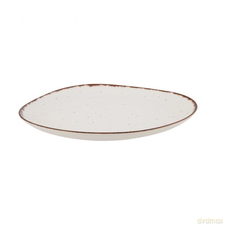 Organic Sand Talerz Płytki 25 cm Porcelana Nbc