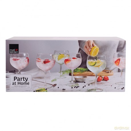 Party At Home Kpl.8 Kieliszków Gin&Tonic 630ml