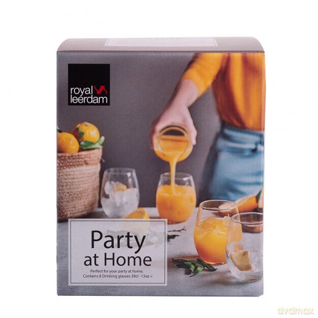 Party At Home Kpl.8 Szklanek 390ml