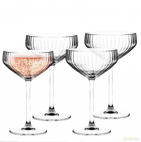 Plisse Kpl.4 Kieliszków Prosseco 300ml