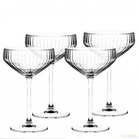 Plisse Kpl.4 Kieliszków Prosseco 300ml