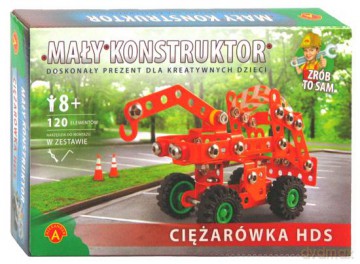 Mały konstruktor - Ciężarówka HDS [ZABAWKA]