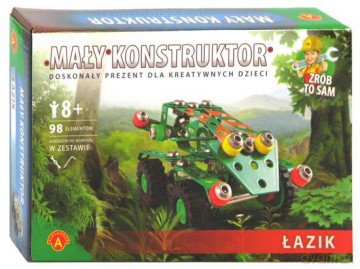 Mały konstruktor - Łazik [ZABAWKA]