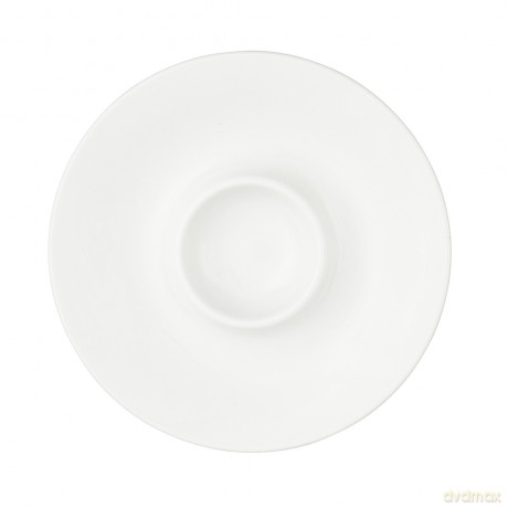 Podstawka Na Jajko 12,5 cm Porcelana Kremowa