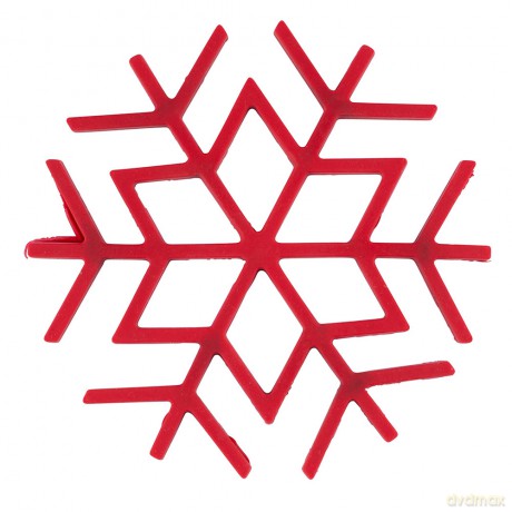 Podstawka Pod Garnek Śnieżynka 17x17x0,5 cm (Altomdesign)