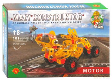 Mały konstruktor - Motor [ZABAWKA]