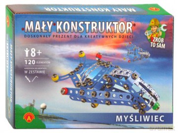 Mały konstruktor - Myśliwiec [ZABAWKA]