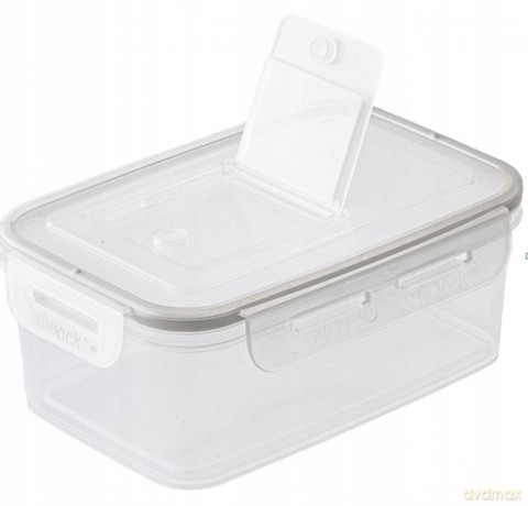 Pojemnik Do Żywności Prostokatny Q-Lock Transparentny 22,3x16cm 2,5l