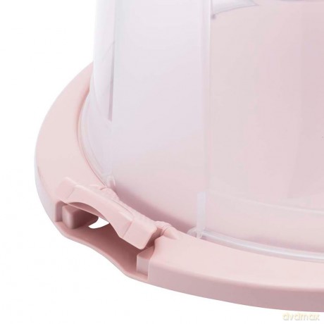 Pojemnik Na Ciasto Okrągły 33,5x38x17cm Nordic Pink (10776)