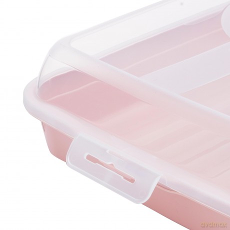 Pojemnik Na Ciasto Party-Butler 34,5x34,5x10,5cm Nordic Pink (10664)