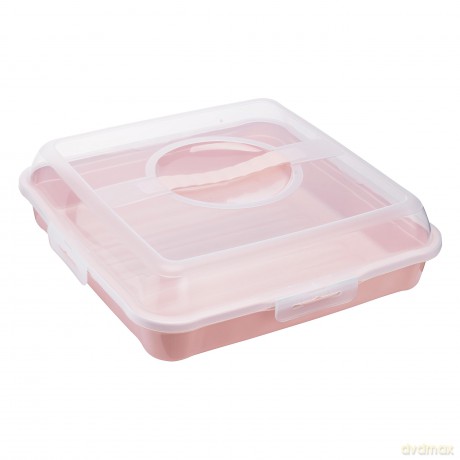 Pojemnik Na Ciasto Party-Butler 34,5x34,5x10,5cm Nordic Pink (10664)