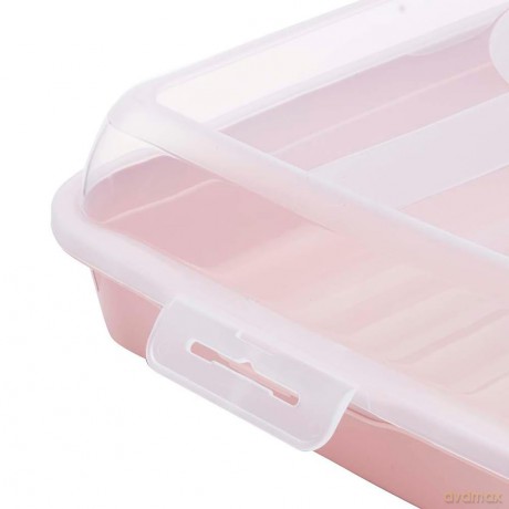 Pojemnik Na Ciasto Party-Butler 43x29,5x10,5cm Nordic Pink (10665)