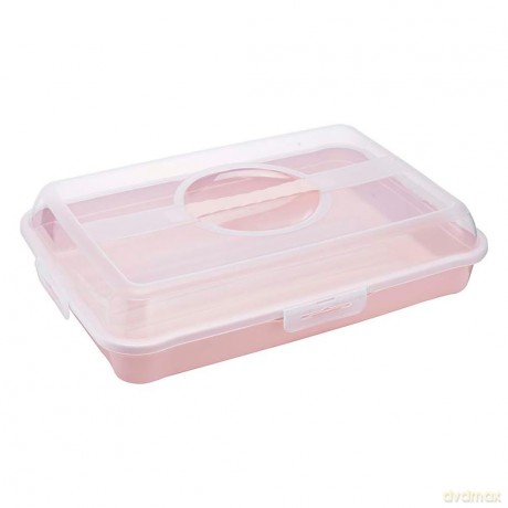 Pojemnik Na Ciasto Party-Butler 43x29,5x10,5cm Nordic Pink (10665)