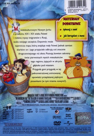 Amerykańska opowieść 3: Skarb Wyspy Manhattan [DVD]
