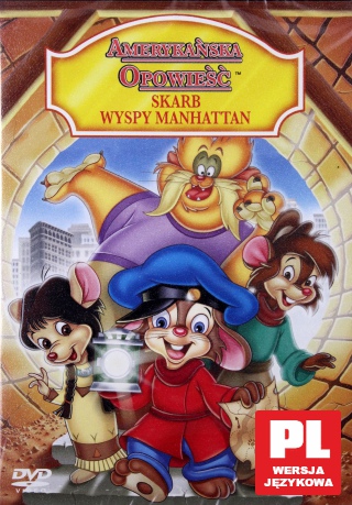 Amerykańska opowieść 3: Skarb Wyspy Manhattan [DVD]
