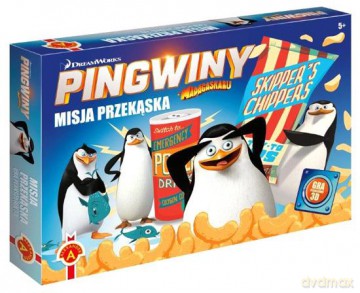 Pingwiny z Madagaskaru - Misja przekąska [GRA]
