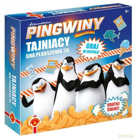 Pingwiny z Madagaskaru - Tajniacy [GRA]