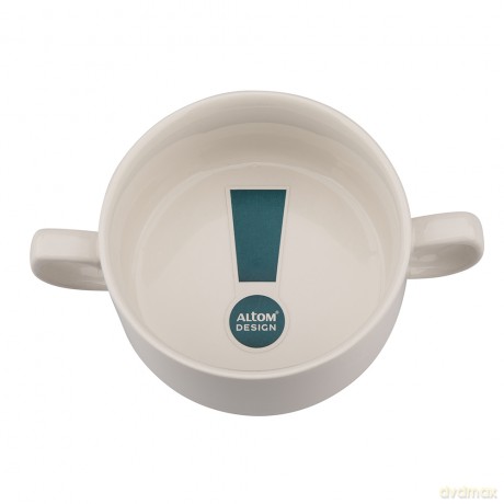 Regular Bulionówka z Uszami 280 Ml Porcelana Kremowa