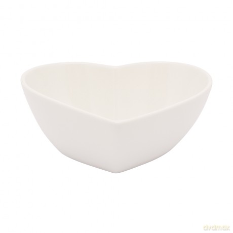 Regular Miska Serce 13 cm 300 Ml Porcelana Kremowa New