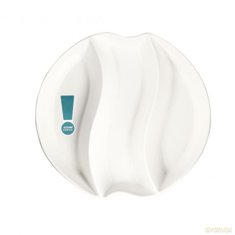 Regular Naczynie 3 - Dzielne 25 cm Porcelana Kremowa